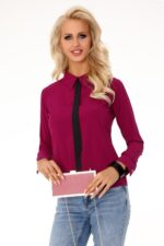 Bluzka Ronada Purple 85276