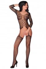 Bodystocking Dalitso LC 17287 Black Czarny LivCo Corsetti Fashion