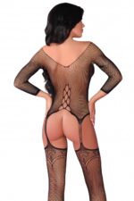 Bodystocking Dalitso LC 17287 Black Czarny LivCo Corsetti Fashion