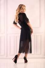 Zmysłowa Koszulka Damska Mishan LC 90550 Black Negra LivCo Corsetti Fashion