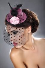 Mini Top Hats Pink Różowy LC 12026 Model 19 LivCo Corsetti Fashion