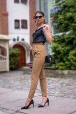 Spodnie Elegant Camel