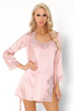 Zmysłowa Koszulka Damska Ainhoan Pink Różowy LC 90479 LivCo Corsetti Fashion