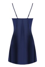 Komplet (koszulka, szlafrok, stringi) Jacqueline Navy Blue Granatowy LC 90249 LivCo Corsetti Fashion