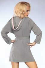 Piżama MODEL 100 LC 90250 Gray Szary LivCo Corsetti Fashion