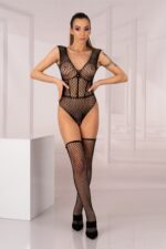 Zmysłowy komplet Desdemona Black Czarny LivCo Corsetti Fashion