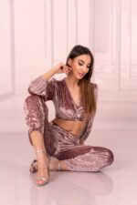 Zmysłowy komplet Setisa różowy / pink LivCo Corsetti Fashion