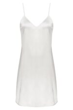Koszulka Damska i Stringi Mirdama Pearl LC 90519 Est Belle White Biały Collection LivCo Corsetti Fashion