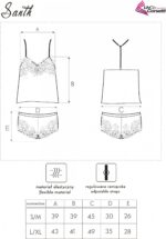 Zmysłowa Koszulka Damska Santh LC 90555 Black Czarny LivCo Corsetti Fashion