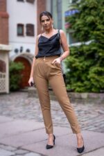 Spodnie Elegant Camel