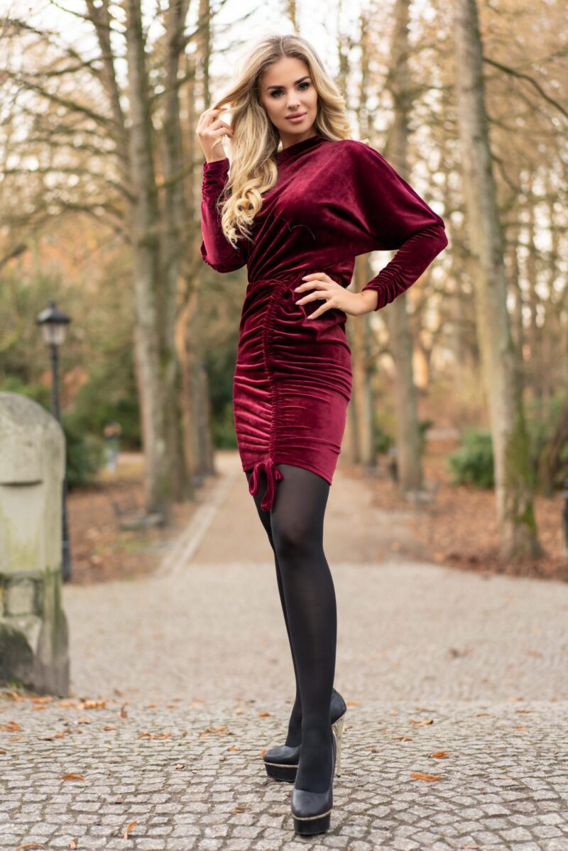 Sukienka Milona Maroon 0112