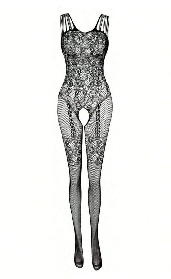 Bodystocking Temperance LC 17206 Black Czarny LivCo Corsetti Fashion