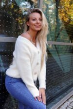 Sweter Adette Ecru