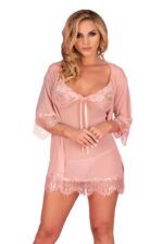 Zmyslowa Koszulka Damska Aksinya Pink Różowy LivCo Corsetti Fashion