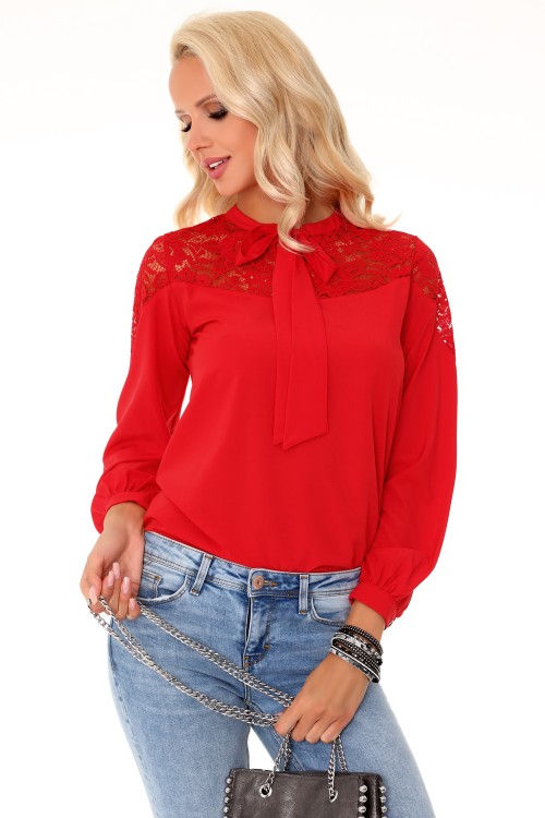 Bluzka Maurinea Red 85288