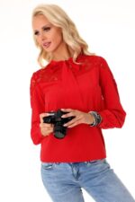Bluzka Maurinea Red 85288