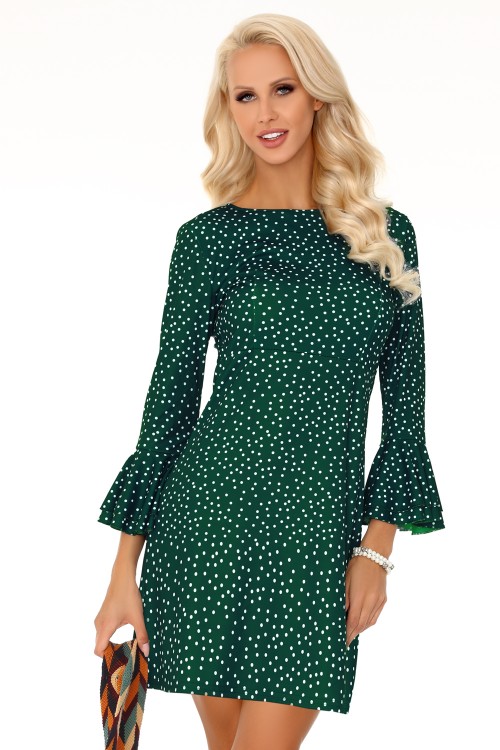 Sukienka Fortunata Dark Green FZ1742