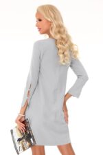 Sukienka Mehvesa Grey 85318