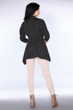 Kardigan Żakiet Marynarka CG026 Black